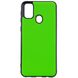 Кожаная накладка Epic Vivi series для Samsung Galaxy M30s - Зеленый / Pine green, цена | Фото 1