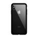 Чохол Baseus See-through glass protective case for iPhone Xs Max - Black (WIAPIPH65-YS01), ціна | Фото 1