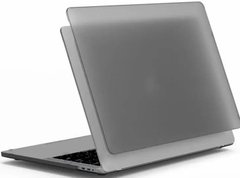 Пластиковий матовий чохол-накладка WIWU iSHIELD Hard Shell for MacBook Air 13.6 (2022) M2 - Transparent, ціна | Фото