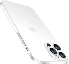 Ультратонкий чехол STR Ultra Thin Case for iPhone 13 Pro Max - Frosted White, цена | Фото