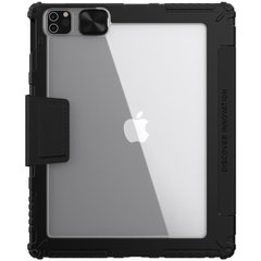 Противоударный чехол с защитой камеры Nillkin Bumper Leather Case Pro for iPad Pro 12.9 (2020 | 2021) - Blue, цена | Фото