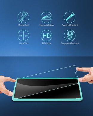 Захисне скло із рамкою для поклейки ESR Premium Clear 9H Tempered Glass для iPad Air 4 / Pro 11 (2018 | 2020 | 2021), ціна | Фото