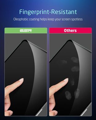 Захисне скло із рамкою для поклейки ESR Premium Clear 9H Tempered Glass для iPad Air 4 / Pro 11 (2018 | 2020 | 2021), ціна | Фото