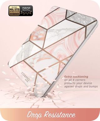Чехол i-Blason Cosmo Series Trifold Case for iPad Mini 4/5 - Marble (IBL-IPM5-COS-M), цена | Фото