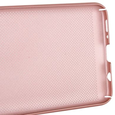 Ультратонкий дышащий чехол Grid case для Samsung Galaxy A20 / A30 - Розовый, цена | Фото