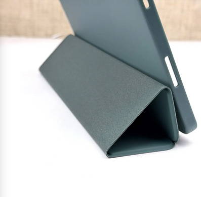 Силиконовый чехол-книжка STR Soft Case for iPad Pro 12.9 (2018 | 2020 | 2021 | 2022) - Dark Green, цена | Фото