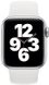 Силиконовый монобраслет STR Solo Loop for Apple Watch 45/44/42 mm (Series SE/7/6/5/4/3/2/1) (Размер S) - White, цена | Фото 2