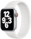 Силиконовый монобраслет STR Solo Loop for Apple Watch 45/44/42 mm (Series SE/7/6/5/4/3/2/1) (Размер S) - White, цена | Фото 1