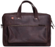 Кожаная сумка ручной работы с ремнем INCARNE BIZ для ноутбука 15-16 дюймов - Коньяк, цена | Фото 1