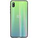TPU+Glass чохол Gradient Aurora із лого для Xiaomi Redmi 7A - Зелений, ціна | Фото 1