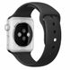 Силіконовий спортивний ремінець STR Sport Band для Apple Watch 42/44/45 mm (S/M) - Black, ціна | Фото 5