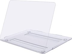 Пластиковый глянцевый чехол-накладка STR Crystal PC Hard Case for MacBook Air 13 (2018-2020) - Прозрачный Черный, цена | Фото