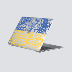 Пластиковая прозрачная накладка Oriental Case Ukraine Lover (Graffiti Pantone) для MacBook Air 13.6 (2022) M2, ціна | Фото