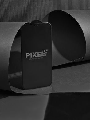 Защитное стекло FULL SCREEN PIXEL iPhone 12/12 Pro - Black, цена | Фото