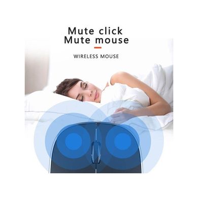 Бездротова мишка WIWU Wimic Lite WM101 (Bluetooth 4.0/2.4G) - White, ціна | Фото