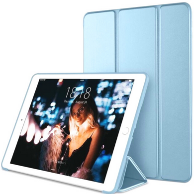 Силіконовий чохол-книжка STR Soft Case для iPad 9.7 (2017/2018) - Sky Blue, ціна | Фото
