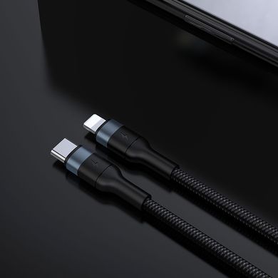 Кабель FONENG X51 (1m) PD Cable Type-C to Lightning - Black, ціна | Фото
