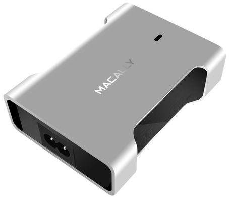 Сетевое зарядное устройство Macally с USB-C портом 61W (5-20V/3A) и синхрозарядным MagPlug™ USB-C кабель (180 см) (CHARGER61-EU), цена | Фото