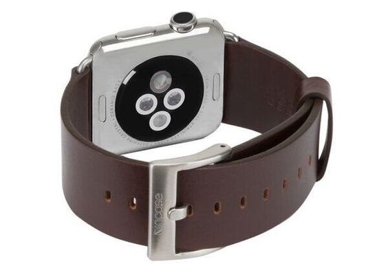 Ремінець Incase Leather Band for Apple Watch 38/40/41 mm (Series SE/7/6/5/4/3/2/1) - Black (INAW10010-BLK), ціна | Фото