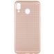 Ультратонкий дихаючий Чохол Grid case для Samsung Galaxy M20 - Рожевий, ціна | Фото 1