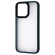 Матовий прозорий протиударний чохол MIC Shadow Matte for iPhone 13 Pro Max - Green, ціна | Фото