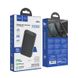 Портативный аккумулятор HOCO Kraft fully compatible power bank 20000mAh Q1a |1USB/1Type-C, 20W, PD/QC, 5A| (black), цена | Фото 4