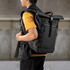Рюкзак tomtoc Navigator-T61 Rolltop Backpack - Black, ціна | Фото 11