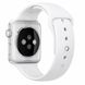 Силиконовый спортивный ремешок STR Sport Band для Apple Watch 42/44/45 mm (S/M) - Black, цена | Фото 5