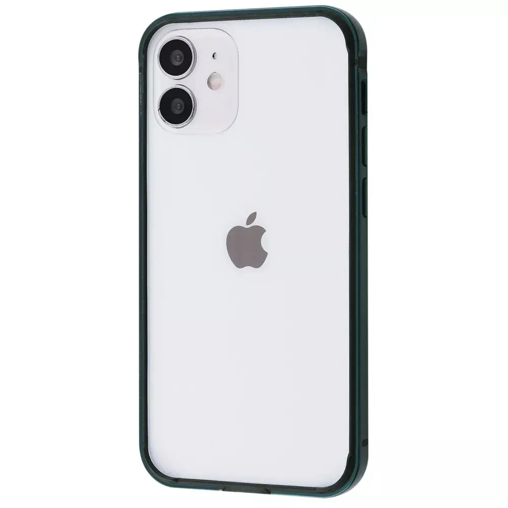 Металлический бампер Evogue Bumper Metal iPhone 12 Pro Max - Midnight green