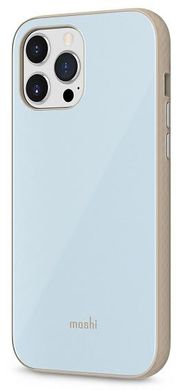 Чехол-накладка Moshi iGlaze Slim Hardshell Case for iPhone 13 Pro Max - Adriatic Blue (99MO132523), цена | Фото