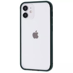 Металевий бампер Evogue Bumper Metal iPhone 12 Pro Max - Midnight green, ціна | Фото