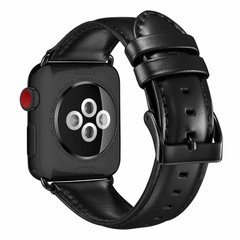 Ремешок STR Crazy Horse Retro Style Leather Band for Apple Watch 38/40/41 mm (Series SE/7/6/5/4/3/2/1) - Red, цена | Фото