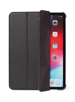 Кожаный чехол-книжка DECODED Slim Cover для iPad Pro 12.9" (2018 | 2020) - Черный (D20IPAP129SC1BK), цена | Фото