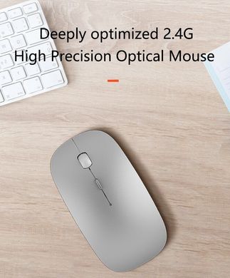 Бездротова мишка WIWU Wimic Lite WM101 (Bluetooth 4.0/2.4G) - White, ціна | Фото