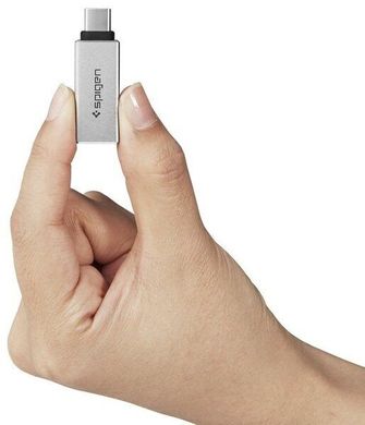 Адаптер Spigen Essential CA300 USB-C Male to USB-A Female Adapter (1Pack), ціна | Фото