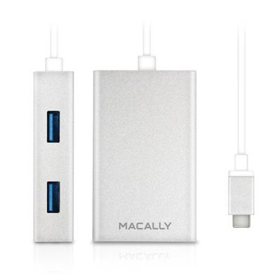 Адаптер Macally USB-C to 4xUSB 3.0 (UC3HUB), ціна | Фото