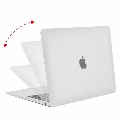 Пластиковый матовый чехол-накладка STR Matte Hard Shell Case for MacBook Air 13 (2018-2020) - Orange, цена | Фото