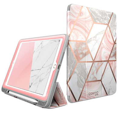 Чехол i-Blason Cosmo Series Trifold Case for iPad 9.7 (2017/2018) - Marble (IBL-IP9.7-COS-M), цена | Фото