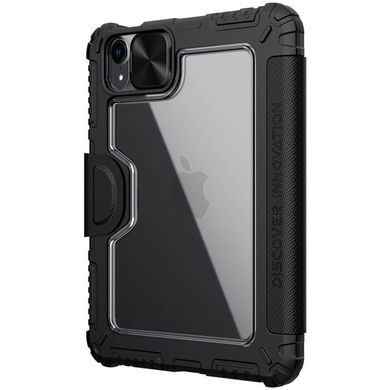 Противоударный чехол с защитой камеры Nillkin Bumper Leather Case Pro for iPad Mini 6 (2021) - Black, цена | Фото