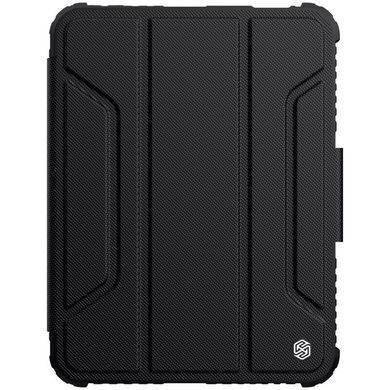 Противоударный чехол с защитой камеры Nillkin Bumper Leather Case Pro for iPad Mini 6 (2021) - Black, цена | Фото