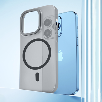 Ультратонкий чохол WIWU Ultra Thin Frosted Case for iPhone 14 Pro Max - Transparent Black, ціна | Фото
