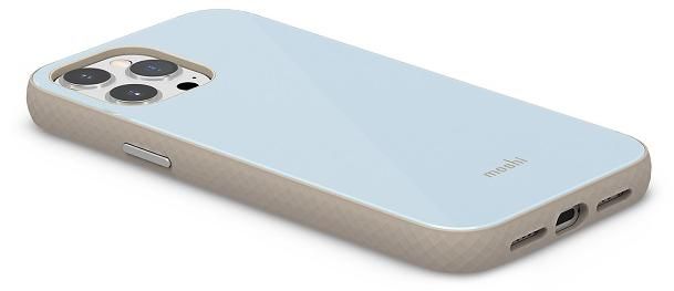 Чехол-накладка Moshi iGlaze Slim Hardshell Case for iPhone 13 Pro Max - Adriatic Blue (99MO132523), цена | Фото