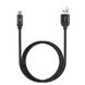 Кабель WIWU Atom Type-C Charging and Synic Cable (1.2m) - Black, цена | Фото 1
