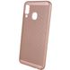 Ультратонкий дышащий чехол Grid case для Samsung Galaxy A40 (A405F) - Розовый, цена | Фото 3