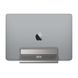 Металлическая подставка для ноутбука STR Aluminium Laptop Stand (C4) - Black, цена | Фото 2