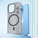 Ультратонкий чехол WIWU Ultra Thin Frosted Case for iPhone 14 Pro Max - Transparent Black, цена | Фото 2