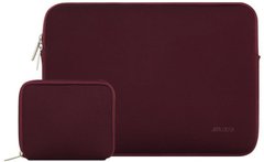 Чехол Mosiso Neopren Sleeve for MacBook Pro 13 (2016-2022) | Air 13 (2018-2020) - Wine Red, цена | Фото