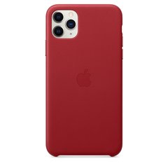 Чехол STR Leather Case for iPhone 11 Pro - Red, цена | Фото