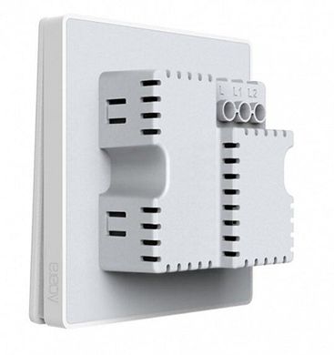 Вимикач Aqara Light Switch (Double-Button) (QBKG03LM/AK014CNW01), ціна | Фото