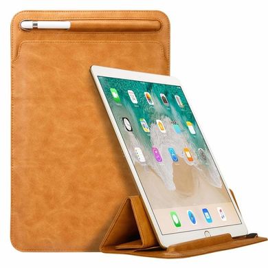 Чехол JisonCase Leather Sleeve for iPad Pro 10.5 - Brown (JS-PRO-23M20), цена | Фото